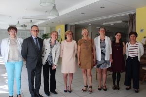 EHPAD 'Mag 51- Visite d'Agnès FIRMIN-LE BODO, Députée de Seine-Maritime, à l'EHPAD Bouic-Manoury
