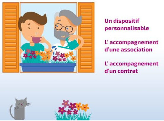 cohabitation intergénérationnelle solidaire