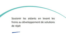 offre de répit pour les aidants