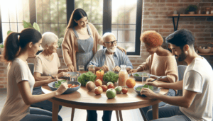 Équilibre alimentaire pour les seniors : l'importance du soutien familial et des aidants