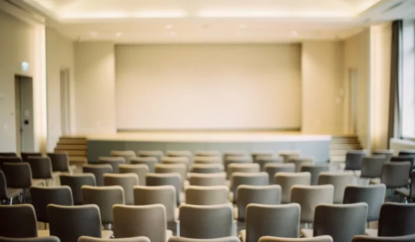 Salle de conférence vide