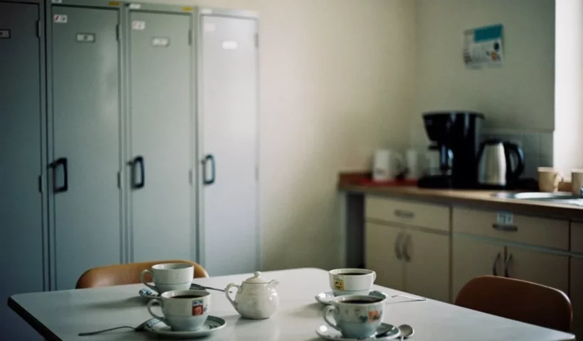 Salle de pause du personnel d'un établissement
